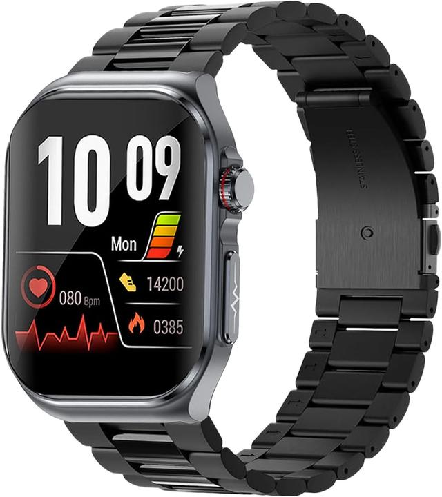 Produktbild Knauermann Gesundheitssmartwatch mit Telefonfunktion, EKG, Notruf und Körperanalyse