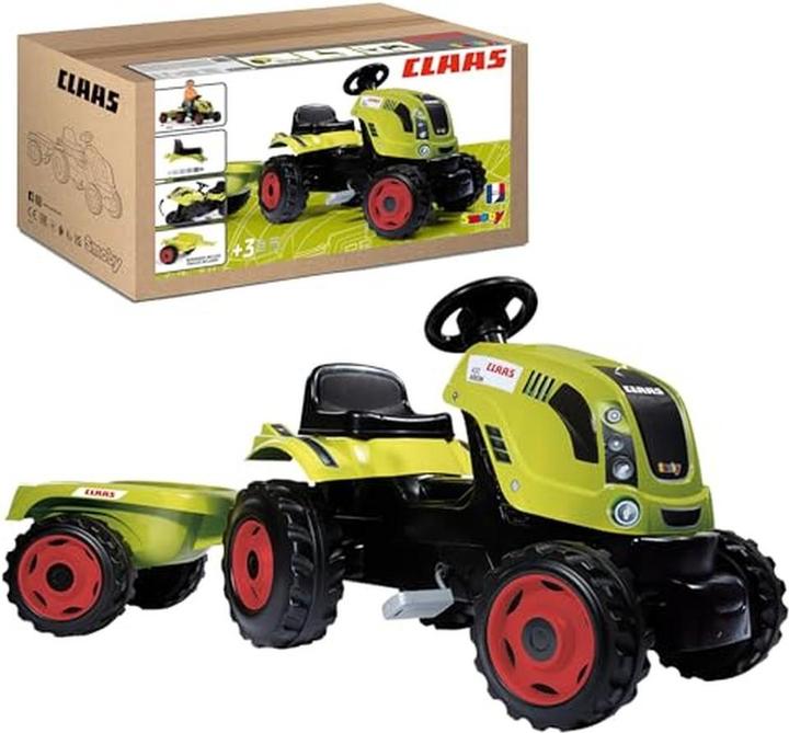 Produktbild Smoby Claas Farmer XL + Trailer