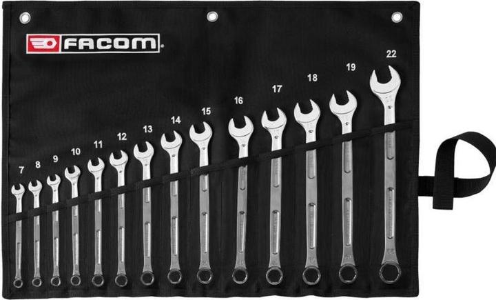 Produktbild Facom OGV-Ring-Maulschlüssel (19 mm, 12 mm, 14 mm, 22 mm, 16 mm, 10  mm, 18 mm, 17 mm, 11 mm, 15 mm, 13 mm)