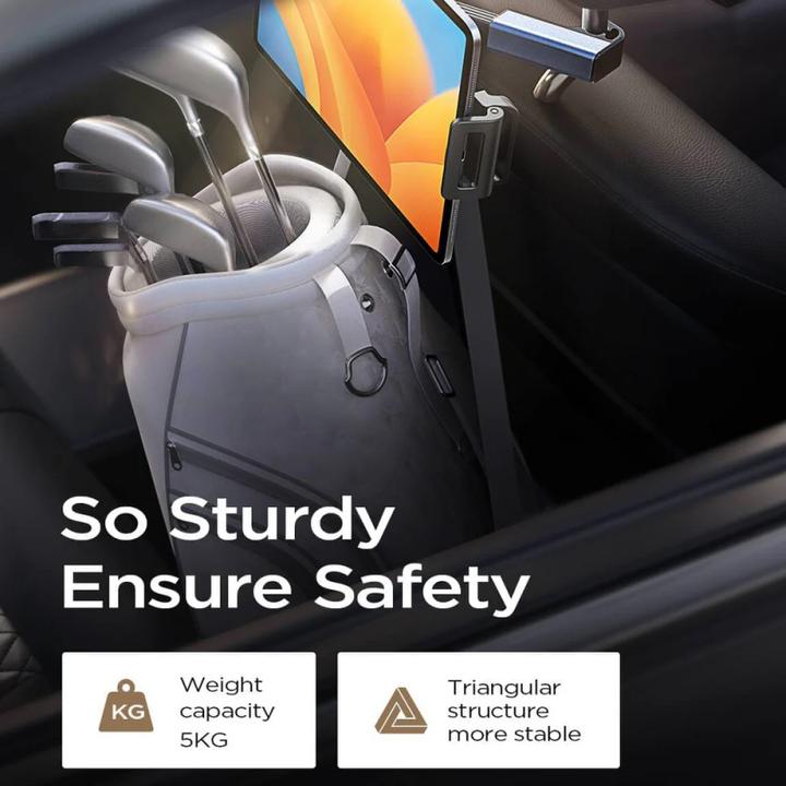 Actual product image Lisen Car Holder 4.7inch - 12.9inch, Black