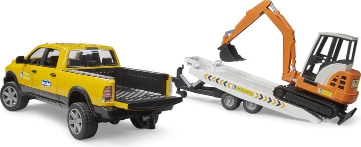 Productafbeelding Bruder RAM Rental Service mit Minibagger