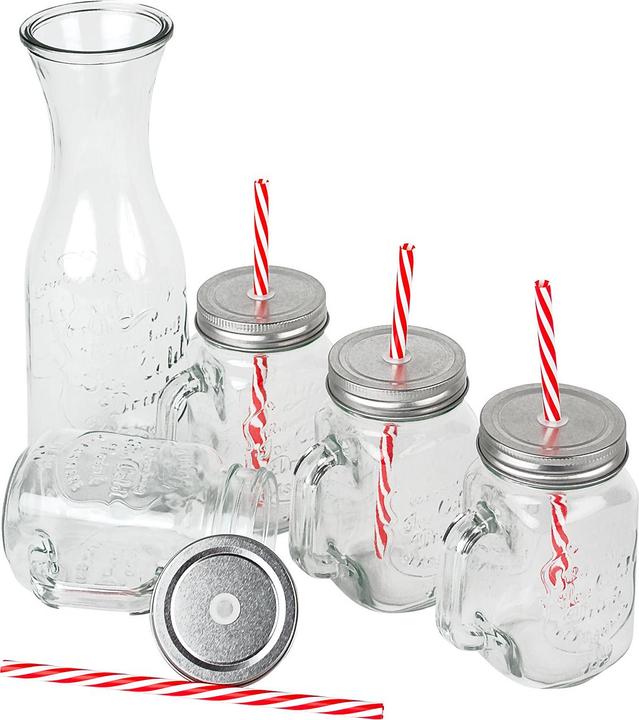 Actual product image alpina Drinking jars 420ml w karaf 1L (1 l)