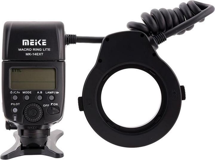 Immagine prodotto Meike MK-14EXT Flash ad anello per Canon (Macroflash, Canon)