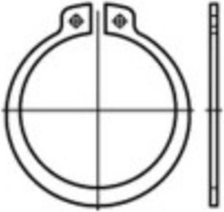 Produktbild Toolcraft Sicherungsringe Innen-Durchmes