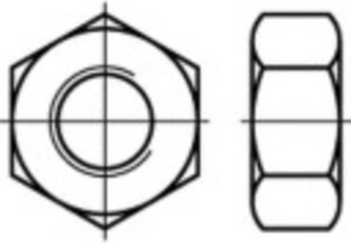 Image du produit Toolcraft Écrous hexagonaux 5/8 pouce DIN