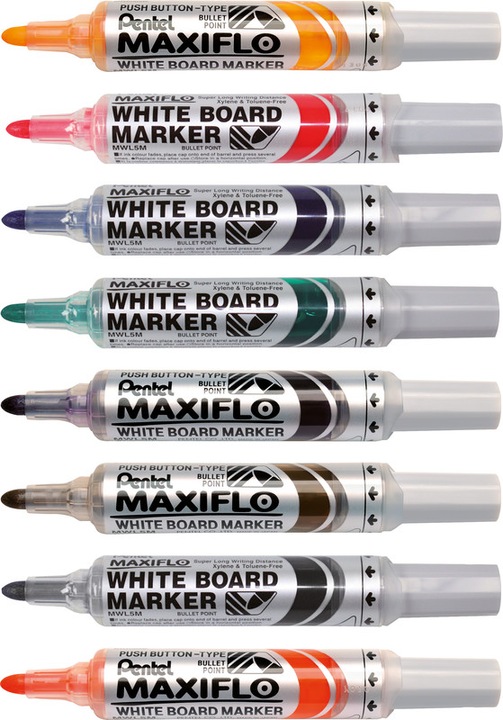 Produktbild Pentel Maxiflo (Mehrfarbig, 6 mm, 4 x)