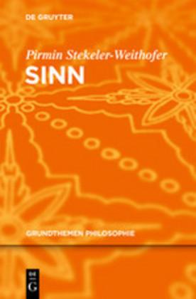 Produktbild Sinn (Deutsch, Pirmin Stekeler-Weithofer, 2011)
