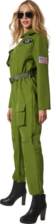 Produktbild tectake Damenkostüm Jet Fighter Pilot (M)