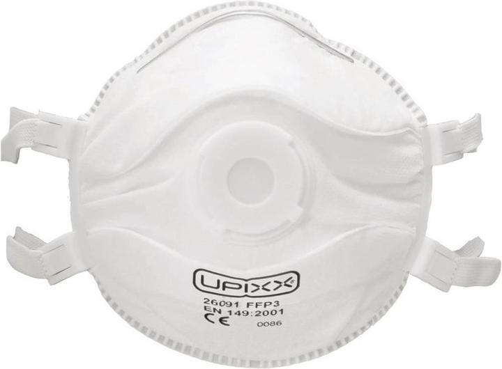 Produktbild Upixx Feinstaubmaske mit Ventil FFP3 (FFP3, 1x)