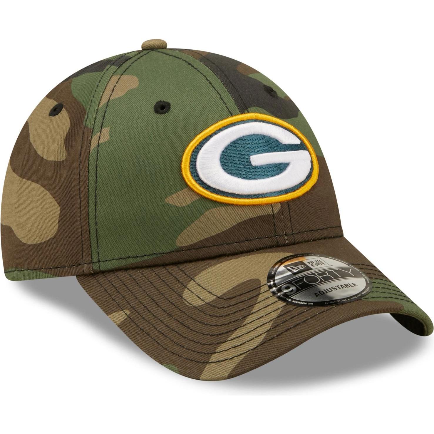 Thumbnail - New Era, Herren, Cap, 9Forty Strapback Green Bay Packers, Grün, (One Size)