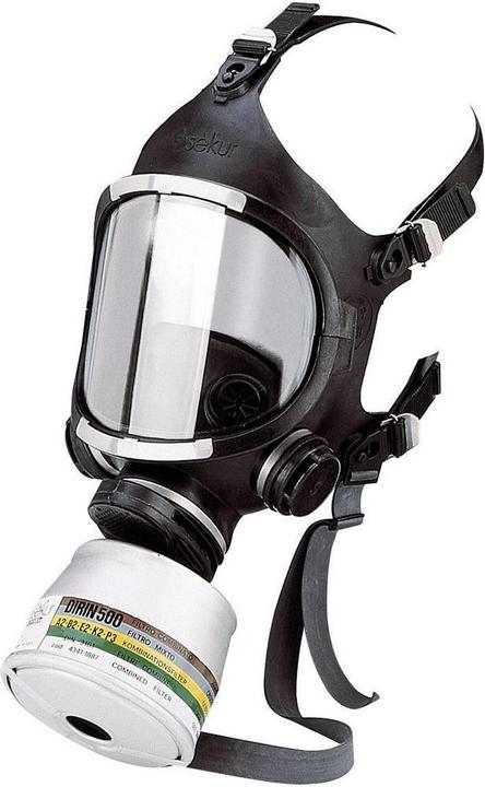 Actual product image Ekastu Sekur Respirator full face mask without filter (No official protection class, 1 x)