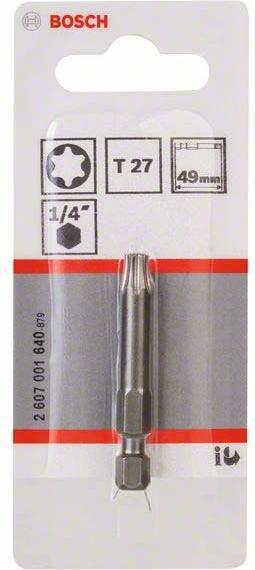 Produktbild Bosch Professional Zubehör Schrauberbit Extra-Hart T27, 49 mm, 1er-Pack