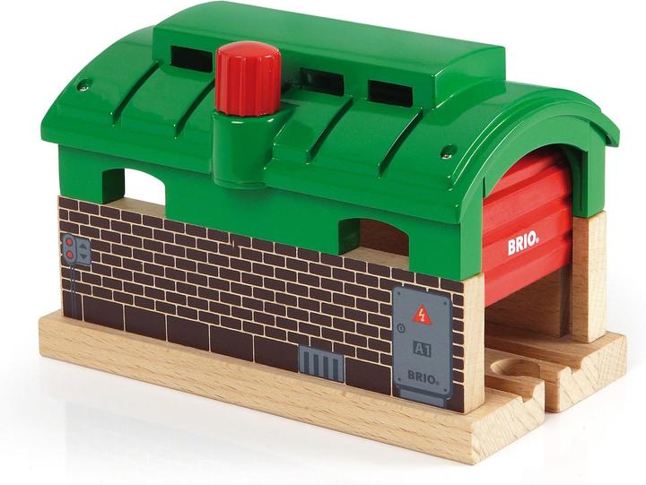Brio Locomotievenloods met rolluik