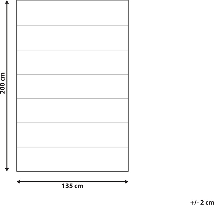 Produktbild Beliani Howerla (145 g, 135 x 200 cm)