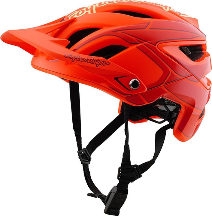 Image du produit Troy Lee Designs A3 MIPS Helm, Ghostwing, red, M/L | 57-59cm (57 - 59 cm)