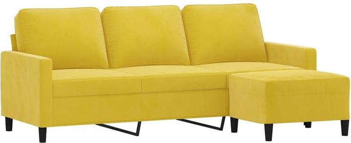 Actual product image vidaXL 3-Sitzer-Sofa mit Hocker (3-seater)
