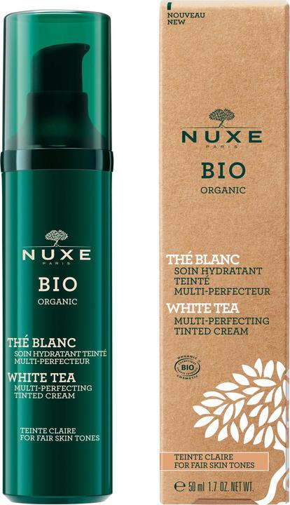 Actual product image Nuxe Tinted Multi-perfecting Moisturizer Light White Tea (50 ml)
