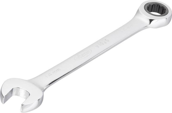 Produktbild Vigor Ratschen-Ring-Maulschlüssel ∙ lang ∙ V1026 ∙ Aussen Sechskant Profil, Aussen Doppel-Sechskant P… (15 mm)