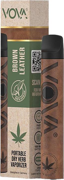 Actual product image VOVA Green Leather (tart)