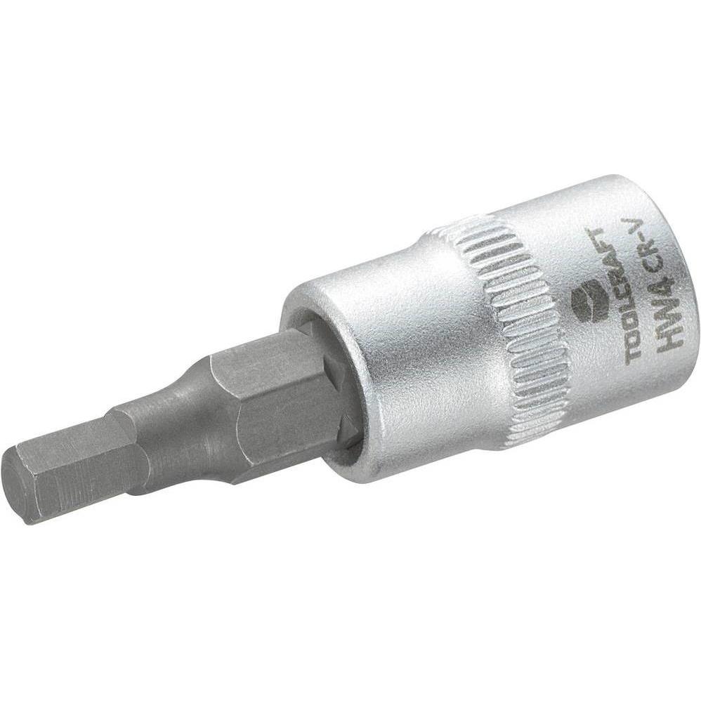 Toolcraft, Steckschlüssel + Stecknuss, Innen-Sechskant Steckschlüssel (4 mm)