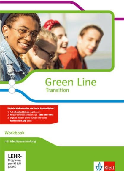 Image du produit Green Line Transition. Workbook mit CD-ROM Klasse 10 (G8), Klasse 11 (G9) (Allemand, Anglais, Maison d'édition Ernst Klett, 2018)