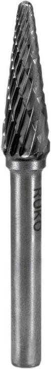 Actual product image Ruko HM burrs shape L round taper (6 millimetres)
