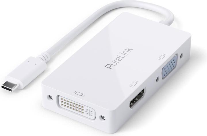 Produktbild Purelink USB-C zu (HDMI, DVI, VGA, 22.40 cm)