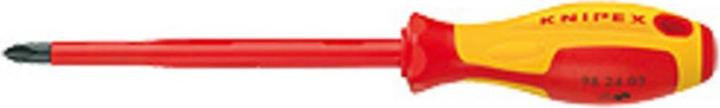 Actual product image Knipex Screwdriver for cross recessed screws (Phillipps cross recess (PH))