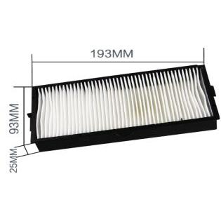 CoreParts Projector filter for Panasonic (Filter), Beamer Zubehör, Weiss, Schwarz