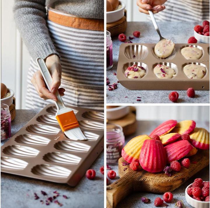 Produktbild Decora Moule à Madeleines Gold Line (8 cm)