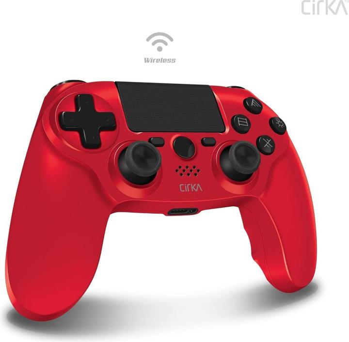Produktbild Hyperkin Nuforce Wireless Controller - PS4/PC/Mac (Red) (PS4, PC)