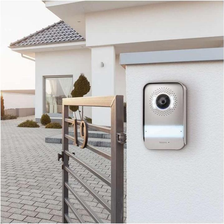 Image du produit Bticino Interphone vidéo plug-in pour maison individuelle, extensible pour deux familles (Filaire)