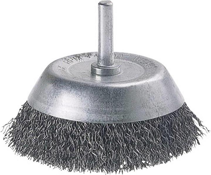 Actual product image wolfcraft wolfcraft 1 steel wire cup brush S=6-kt. ø75mm