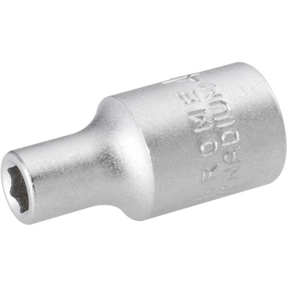 Toolcraft, Steckschlüssel + Stecknuss, Aussen-Sechskant Steckschlüsse (9 mm)