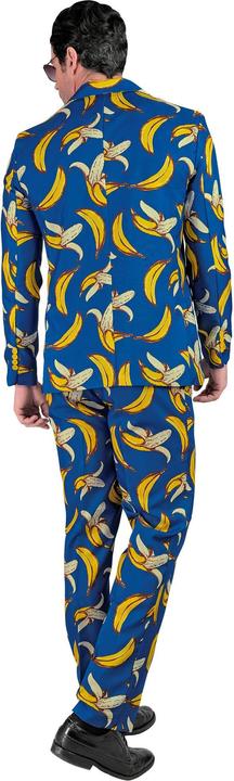 Actual product image Widmann Party fashion suit with neon banana pattern jacket & trousers (L)