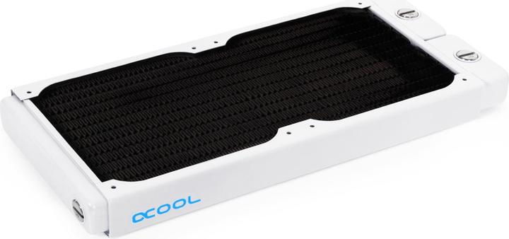 Produktbild Alphacool RAD HPE-30 Full Copper 240mm Radiator - White (120 mm)