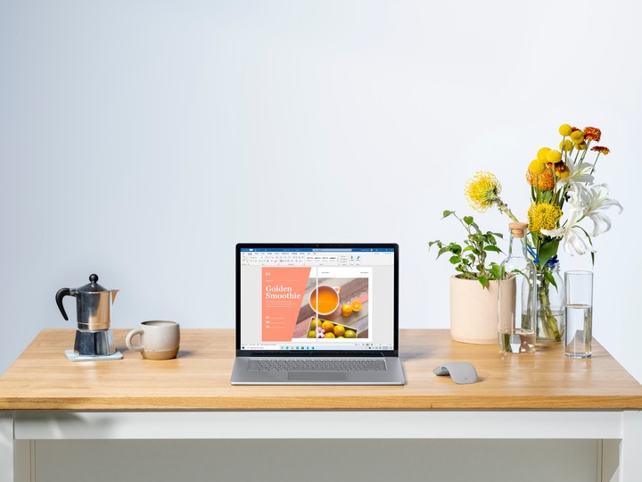 Produktbild Microsoft Surface Laptop 4 - 15" Convertible - 38,1 cm (15", AMD Ryzen 7 4980U, 8 GB, 256 GB, DE)