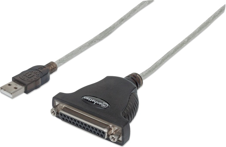 Produktbild Manhattan USB auf Parallel Konverter, 1.8m (1.80 m, Parallel (Drucker))