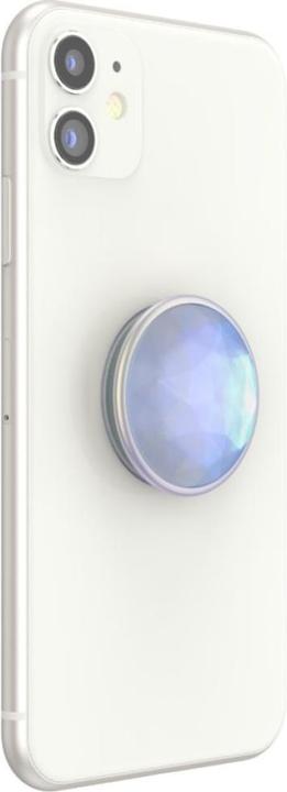 Actual product image PopSockets Uchwyt i podstawka do telefonu Luxe Iridescent Dichroic Diamond Frosted 806539
