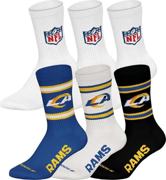 Produktbild NFL 6Pack Crew Socks (6er Pack, 43 - 46)