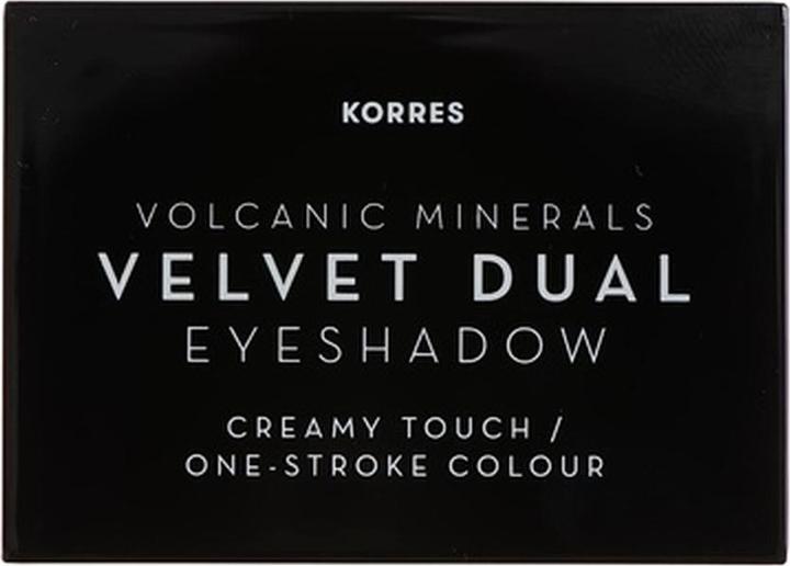 Image du produit Korres Yeux Volcanic Minerals Velvet Dual Eyeshadow Palette 48 Khakis / 3 g