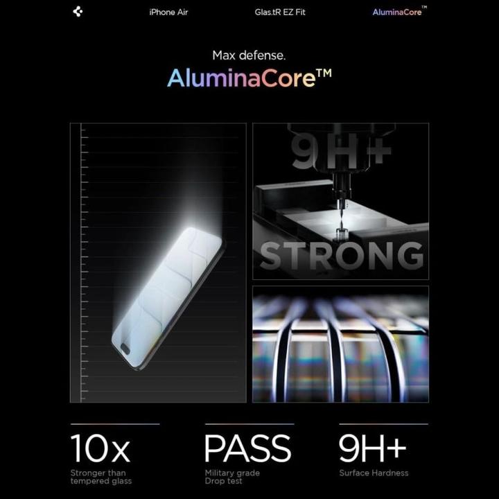 Produktbild Spigen tR EZ-FIT (2 Stk., Apple iPhone Air)