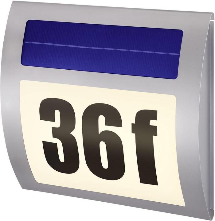 Produktbild Esotec Solar-Hausnummernleuchte Warm- (17 lm, IP44)