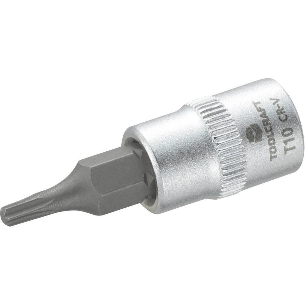 Toolcraft, Steckschlüssel + Stecknuss, T-Profil Steckschlüssel-Bit-Ei