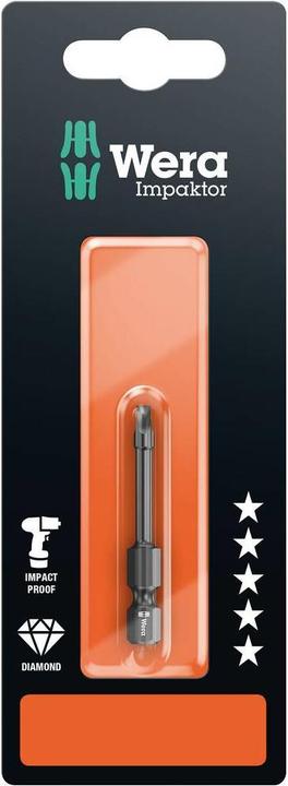 Actual product image Wera 868/4 IMP DC # 3 x 50 mm SB (3.0 x 50 mm)