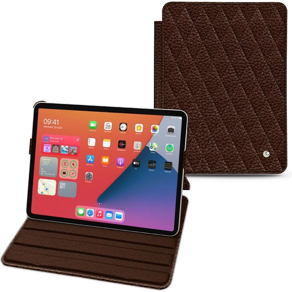 Noreve Lederschutzhülle horizontal (iPad mini 6), Tablet Hülle, Braun