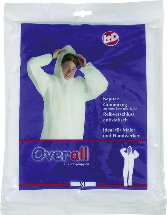 Produktbild CleanGo 2514 Overall PP Grösse=L Weiss (L, 1x)