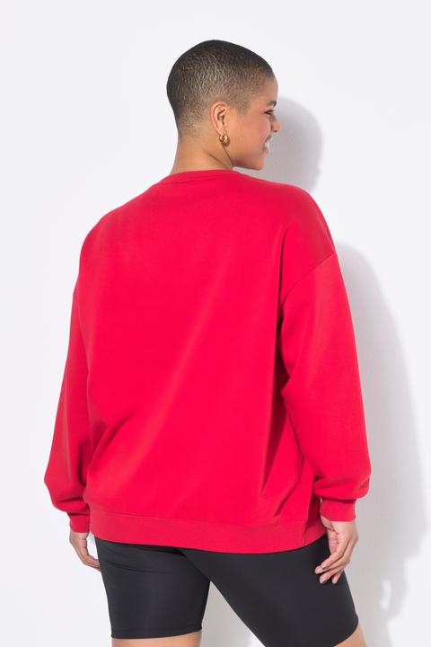 Image du produit Studio Untold Sweat-shirt oversize, message en tissu éponge (58)