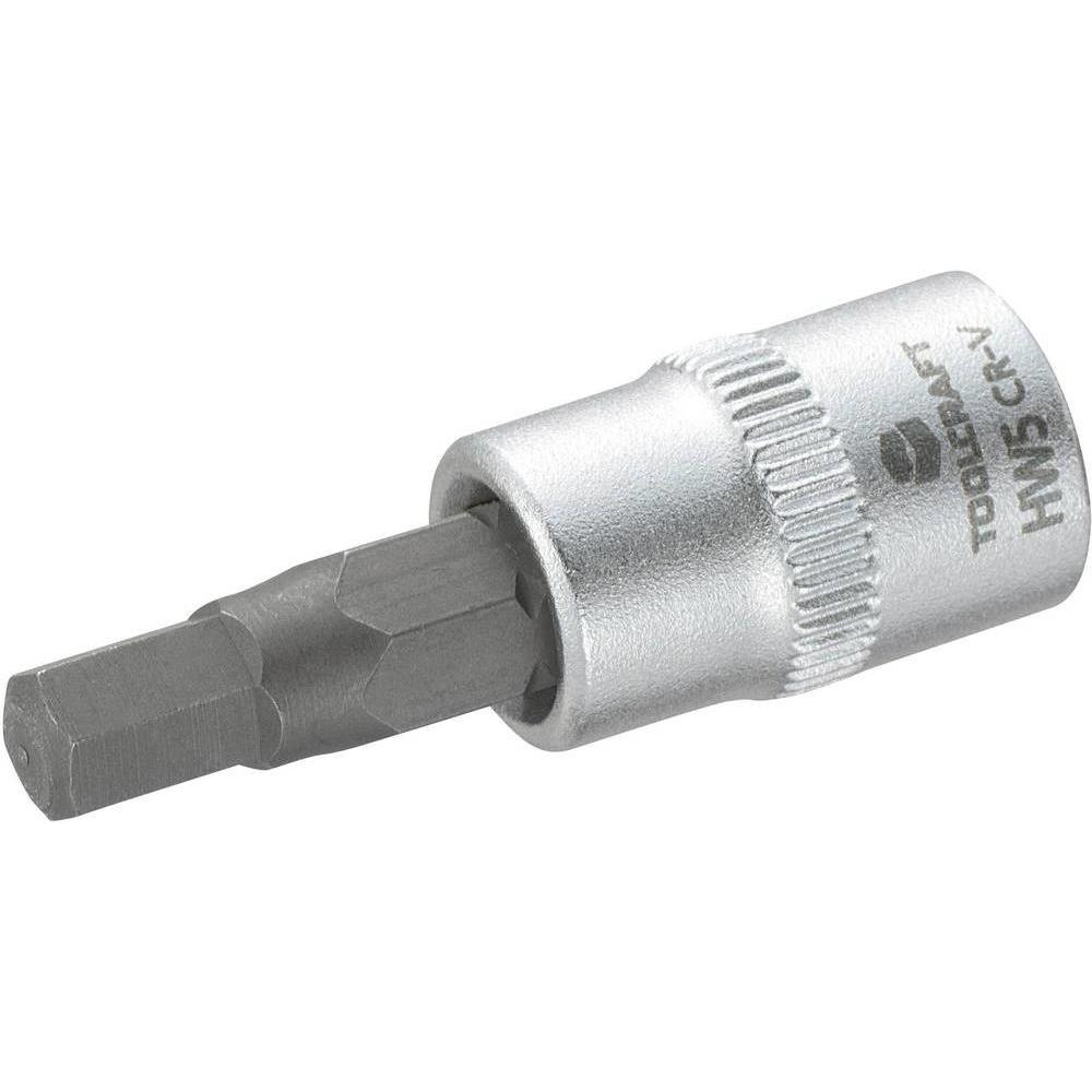 Toolcraft, Steckschlüssel + Stecknuss, Innen-Sechskant Steckschlüssel (5 mm)