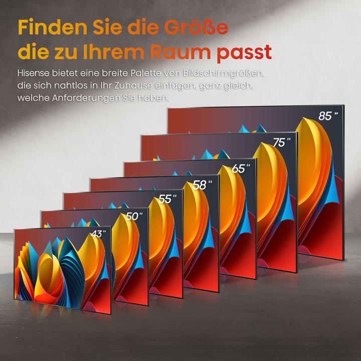 Actual product image Hisense TV 65E7NQ (65", E7NQ, QLED, 4K)